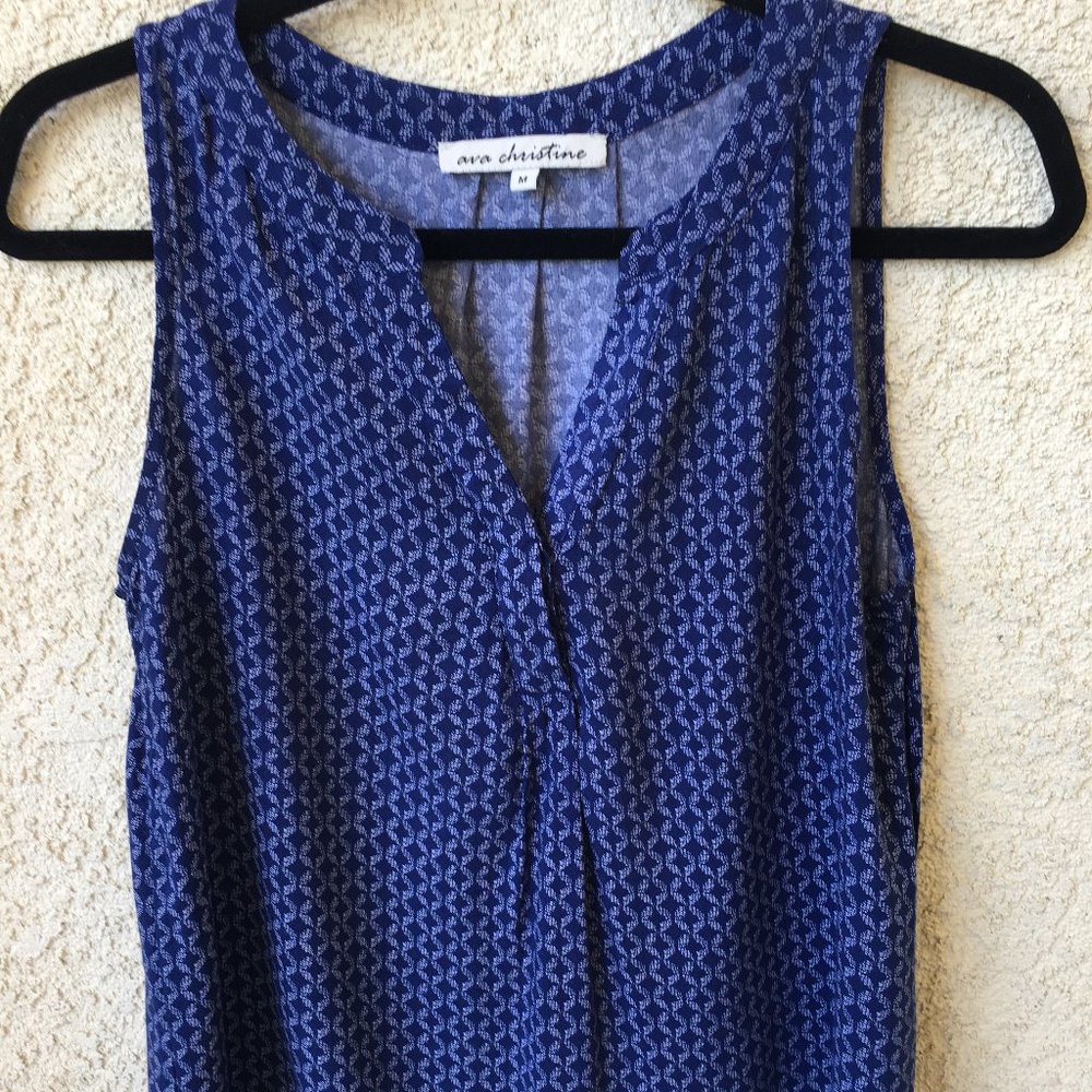 Ava Christine Sleeveless Blouse